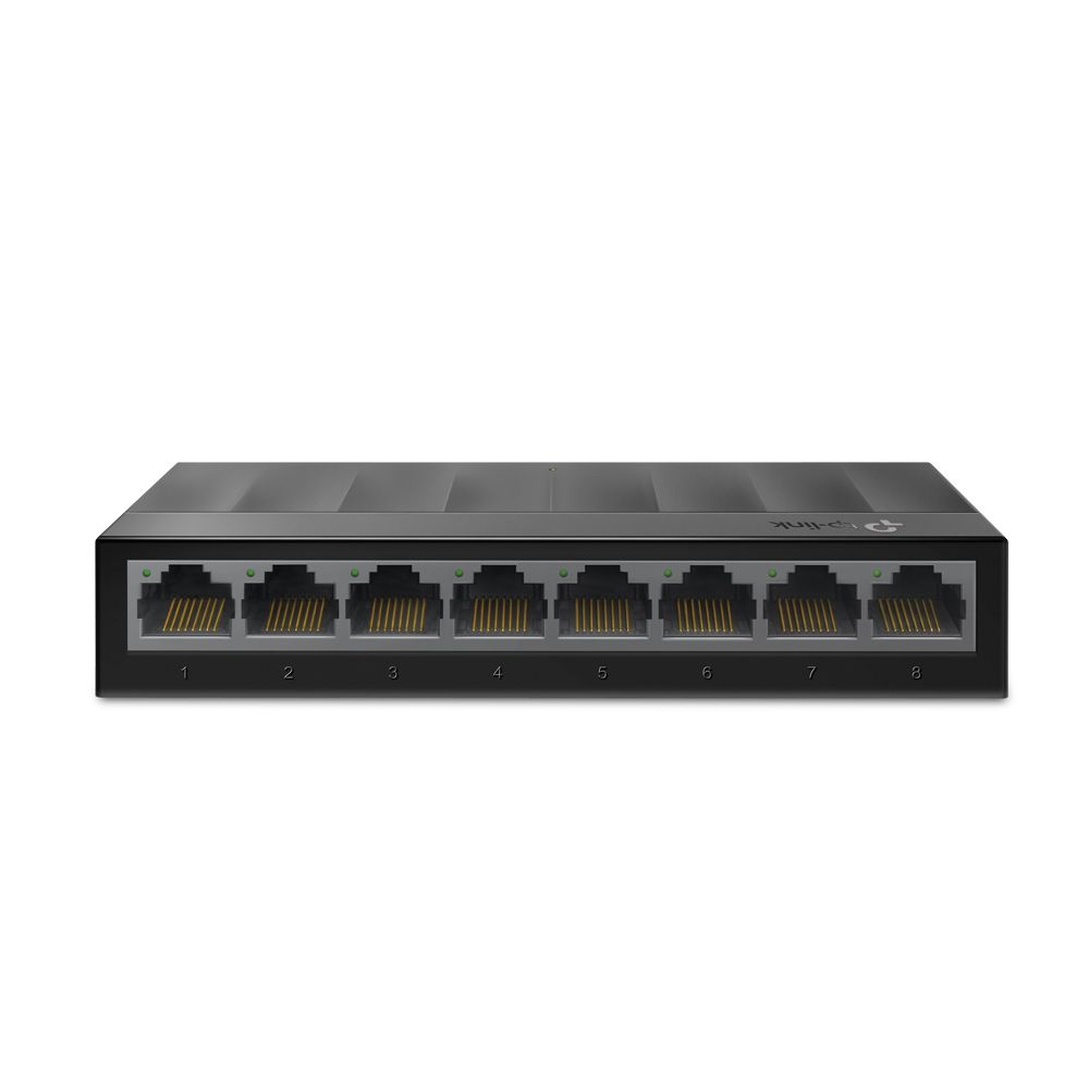 TP-LINK LS1008G Netzwerk-Switch Unmanaged Gigabit Ethernet (10/100/1000) Schwarz