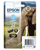 Epson Elephant Singlepack Light Cyan 24 Claria Photo HD Ink