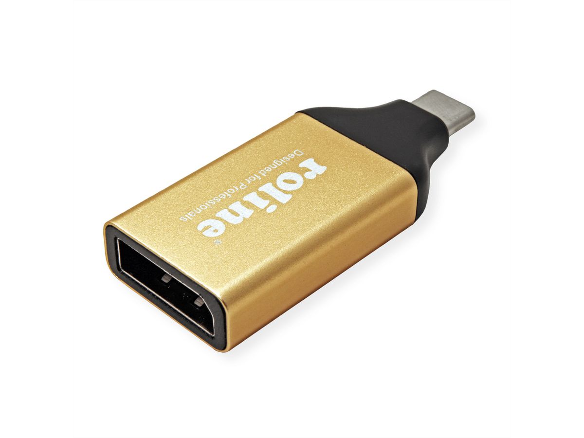 ROLINE GOLD Display Adapter USB Typ C - DisplayPort v1.2