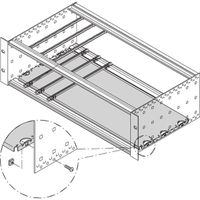 SCHROFF Montageplatte Standard - MONTAGEPLATTE 160T 63TE
