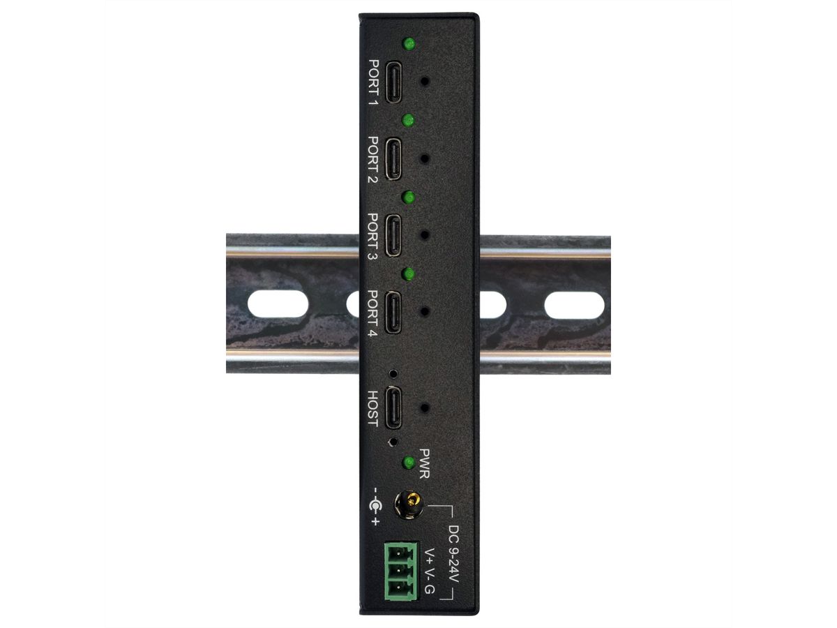 EX-12294HMS 4 Port USB 3.2 Metall HUB 4x C