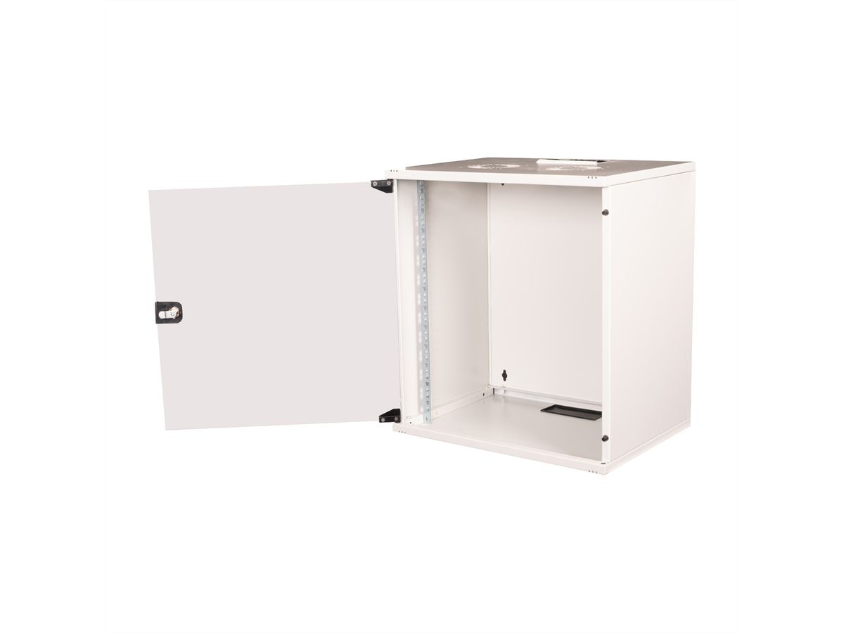 ROLINE 19-Zoll Wandgehäuse Basic 12 HE, 540x400 BxT Bausatz grau