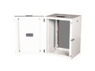 ROLINE 19-Zoll Wandgehäuse Pro 16 HE, 600x600 BxT zweiteilig schwenkbar grau