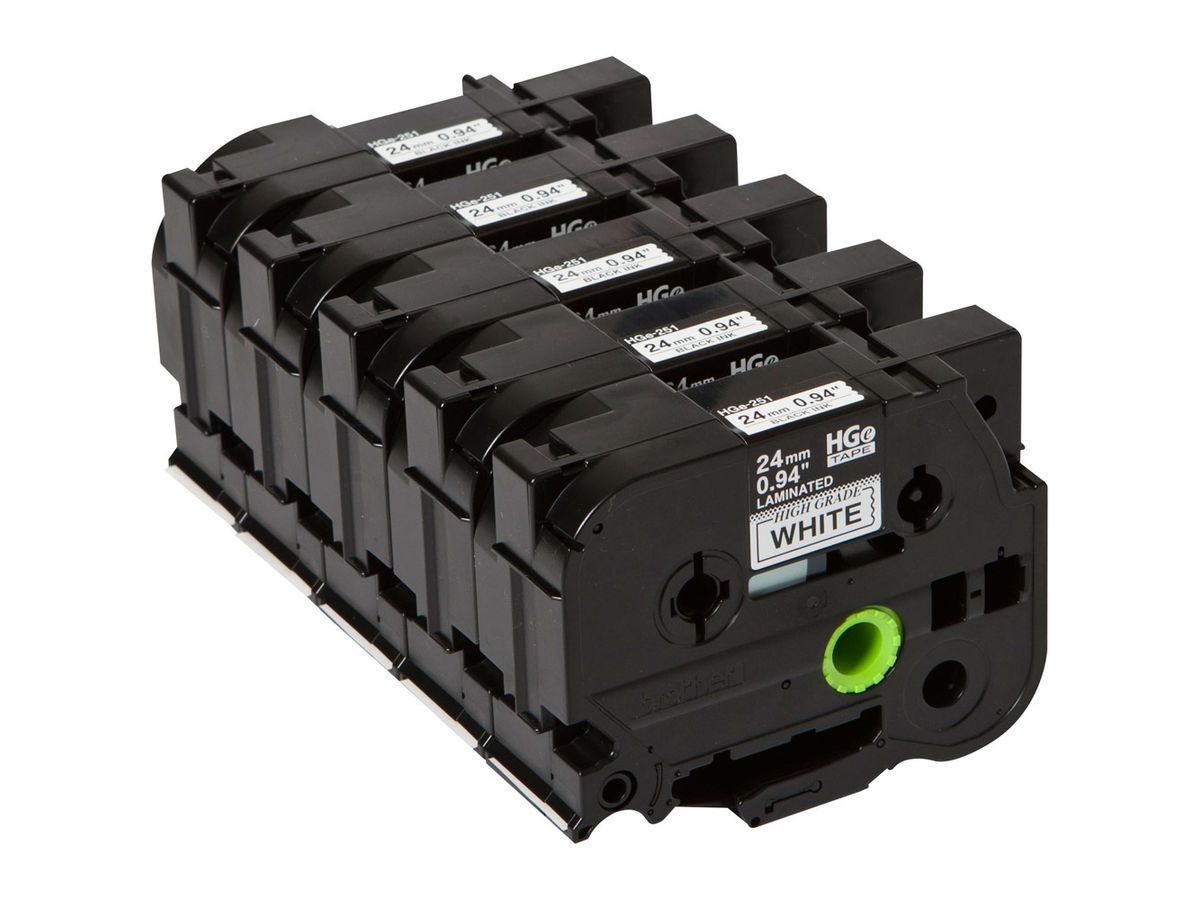 Brother HGE-251V5 HGe Etiketten erstellendes Band