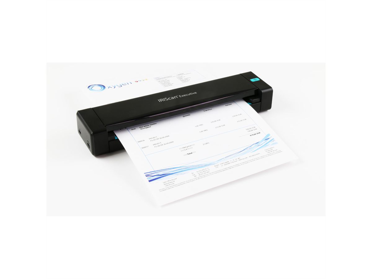 IRISCan Executive 4 Duplex 8PPM Dokumentenscanner, Mobiler Scanner mit Papiereinzug