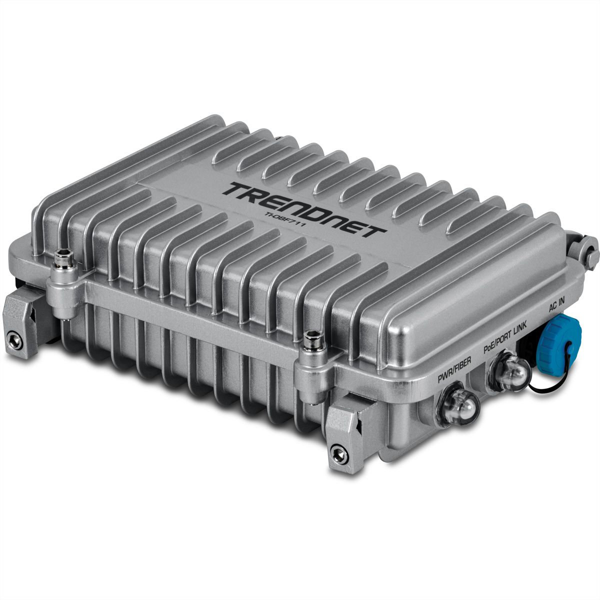 TRENDnet TI-OBF711 Medien Konverter Industrial Outdoor 10G SFP+ zu 10G PoE++