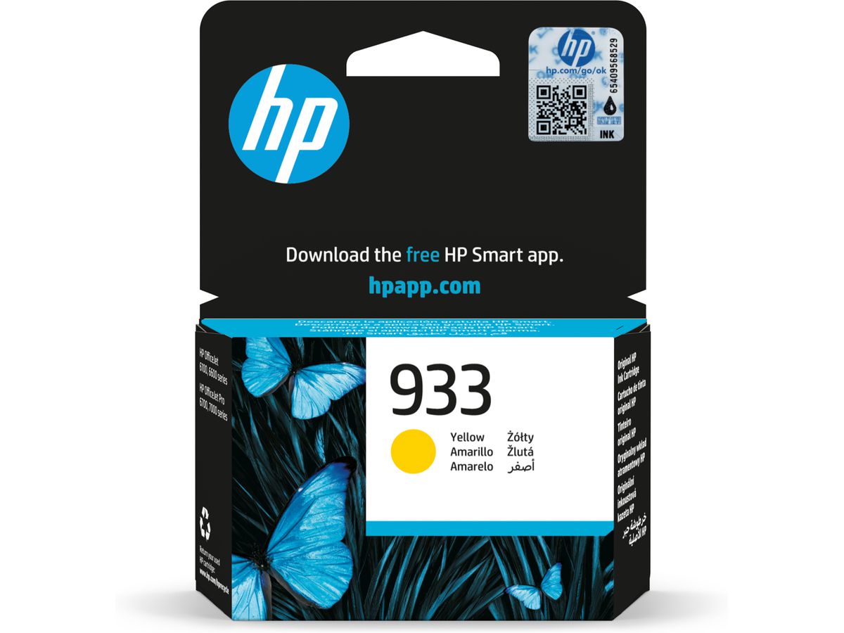 HP 933 Gelb Original Druckerpatrone