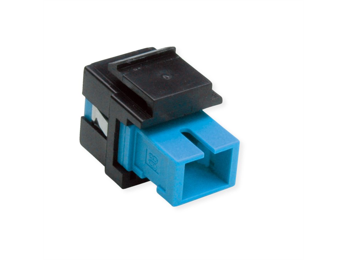 ROLINE Keystone LWL-Adapter SC/SC Simplex, Single Mode, OS2