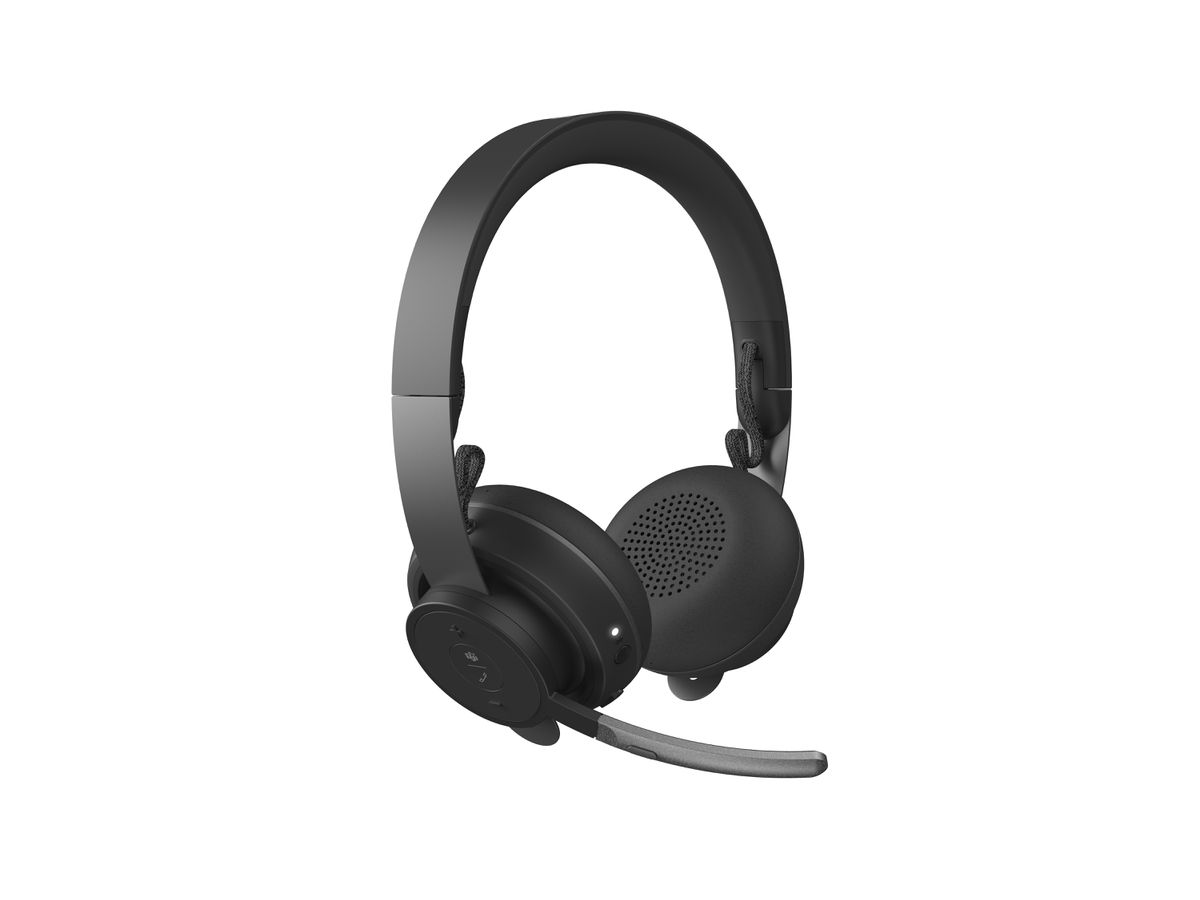 Logitech Zone Kopfhörer Kabellos Kopfband Büro/Callcenter Bluetooth Graphit