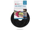 VELCRO® One Wrap® Strap 20mm x 200mm, 100 Stück, flammhemmend, schwarz