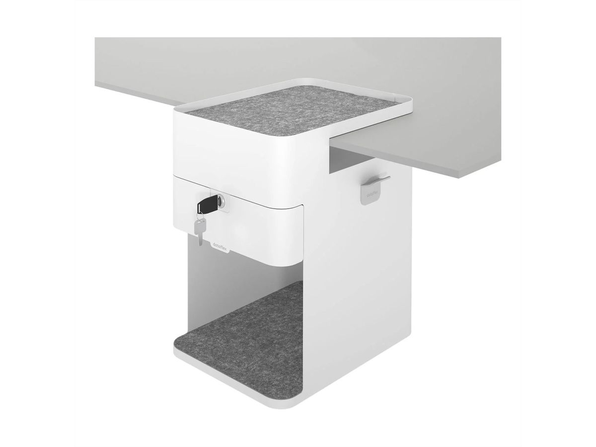 DATAFLEX Bento® desktop locker, 500, weiß