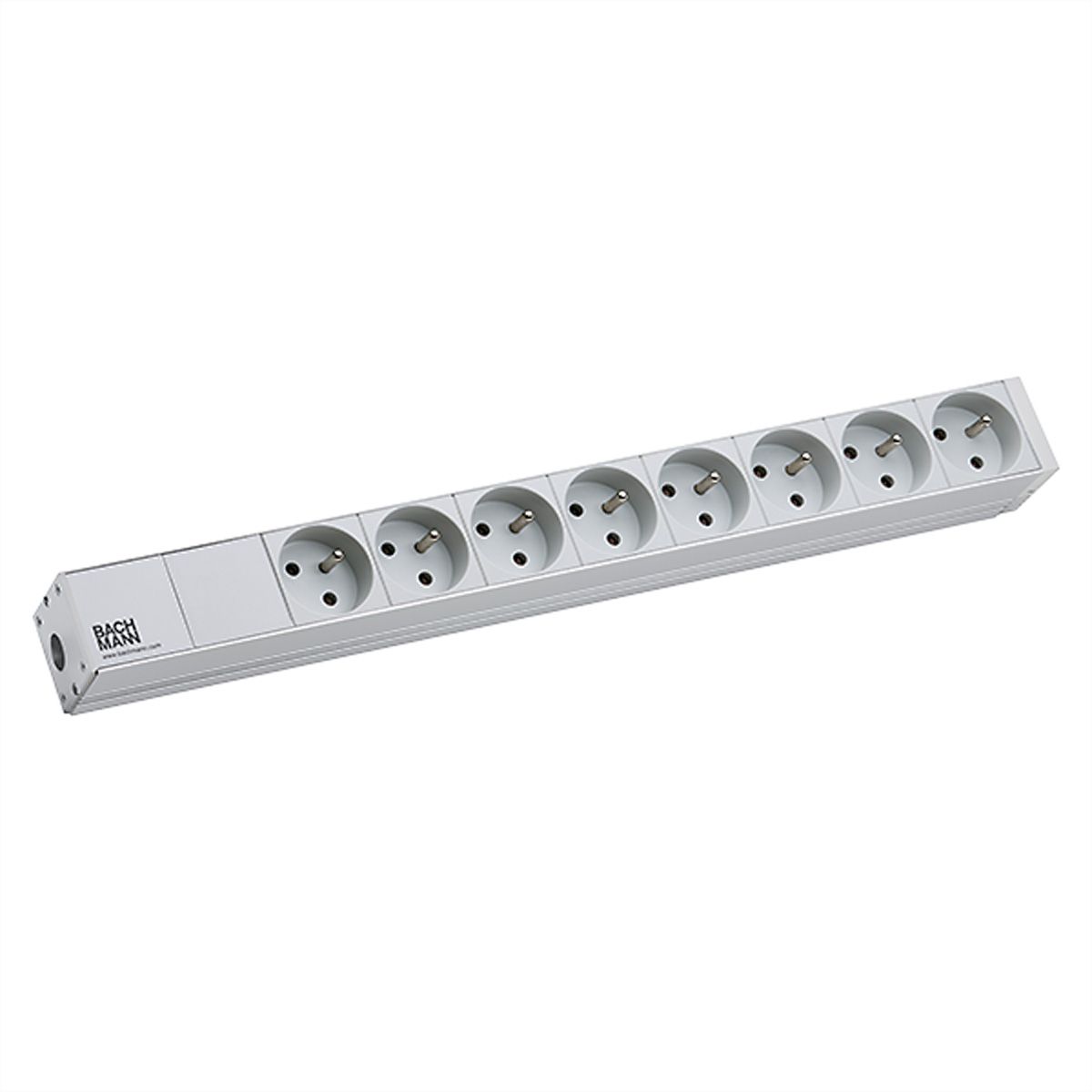 BACHMANN 19" 1HE 8xUTE 1xKlemme