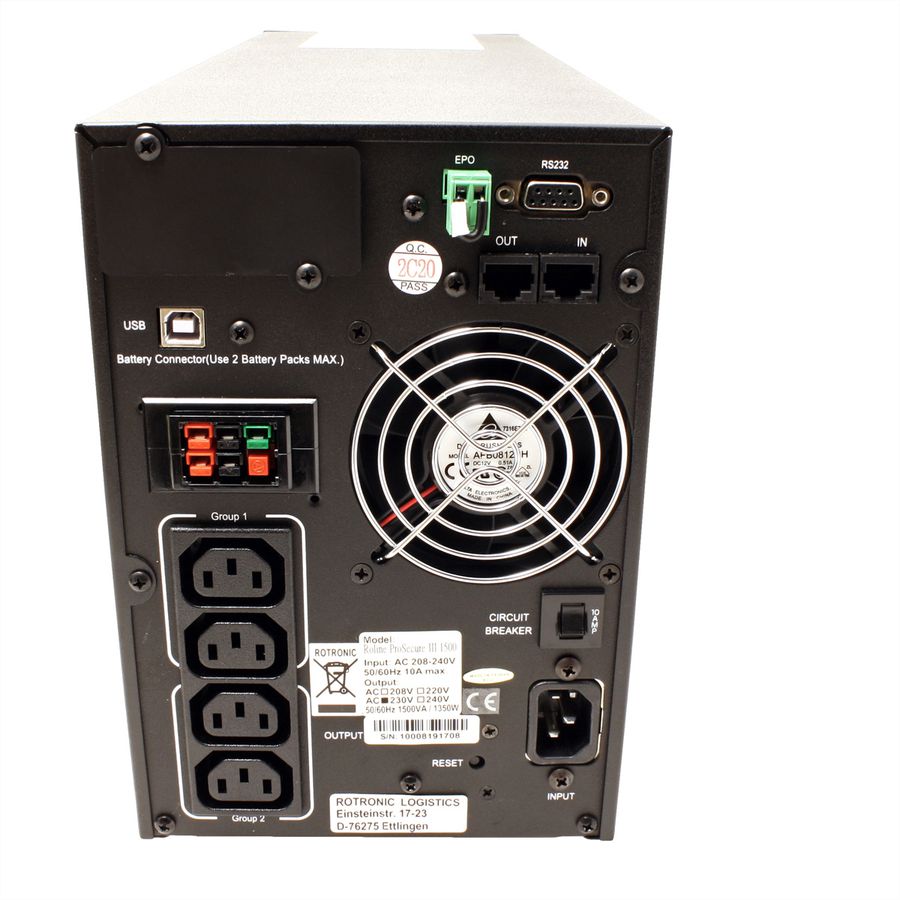 ROLINE ProSecure III 1500 - Online USV