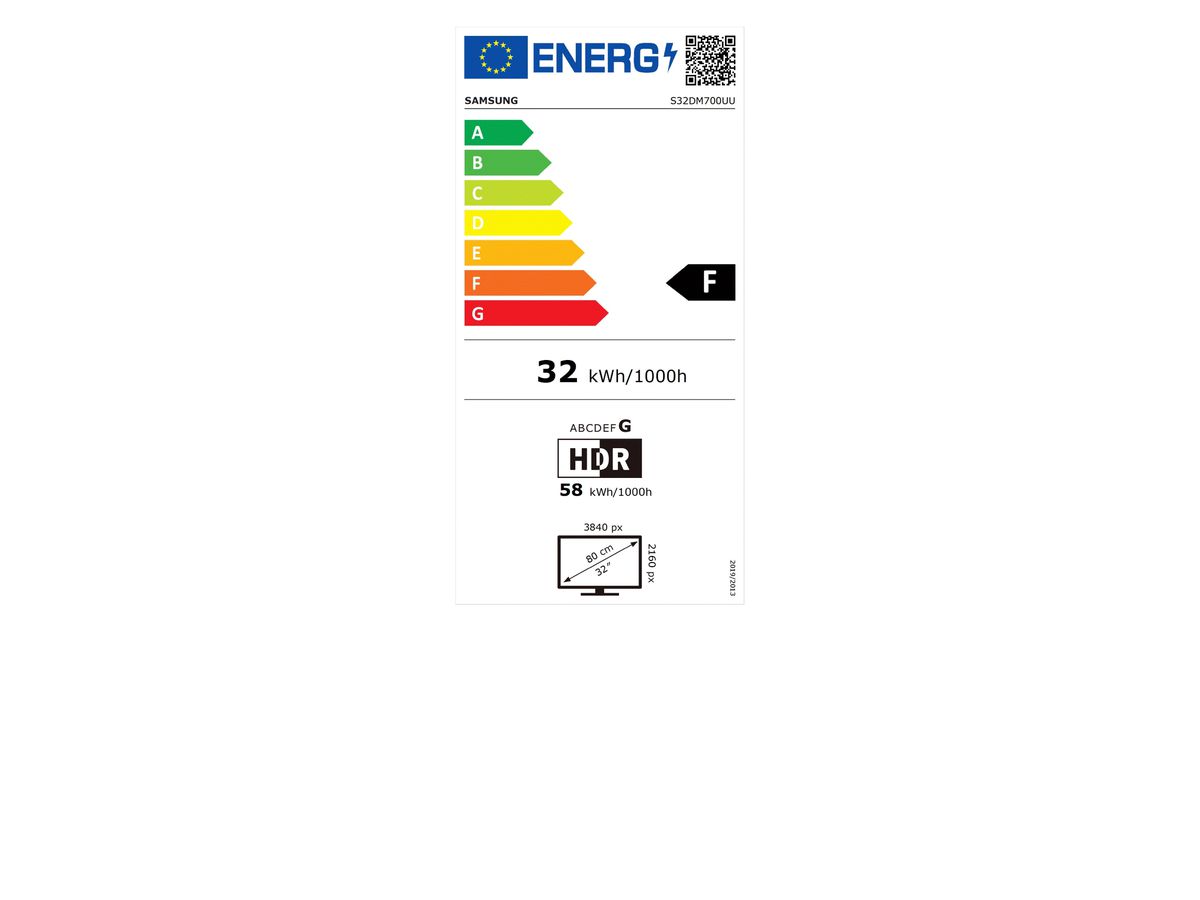 Samsung M70D Computerbildschirm 81,3 cm (32") 3840 x 2160 Pixel 4K Ultra HD LED Schwarz