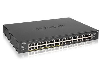 NETGEAR GS348PP Unmanaged Gigabit Ethernet (10/100/1000) Power over Ethernet (PoE) Schwarz