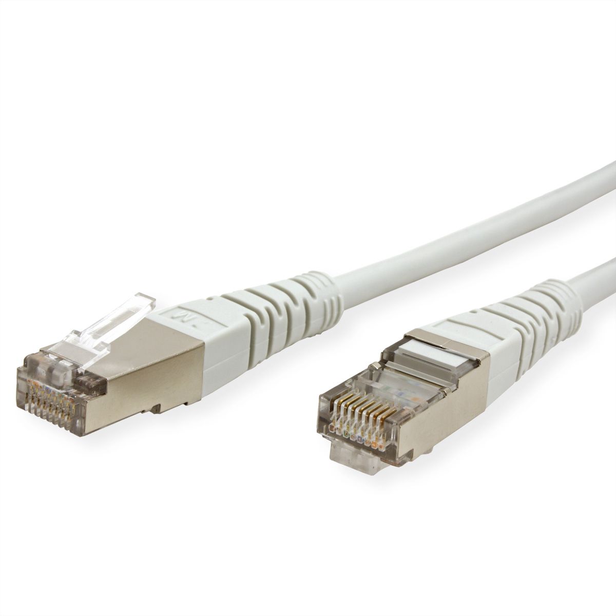 ROLINE Patchkabel Cat.5e (Class D) SF/UTP, grau, 7 m