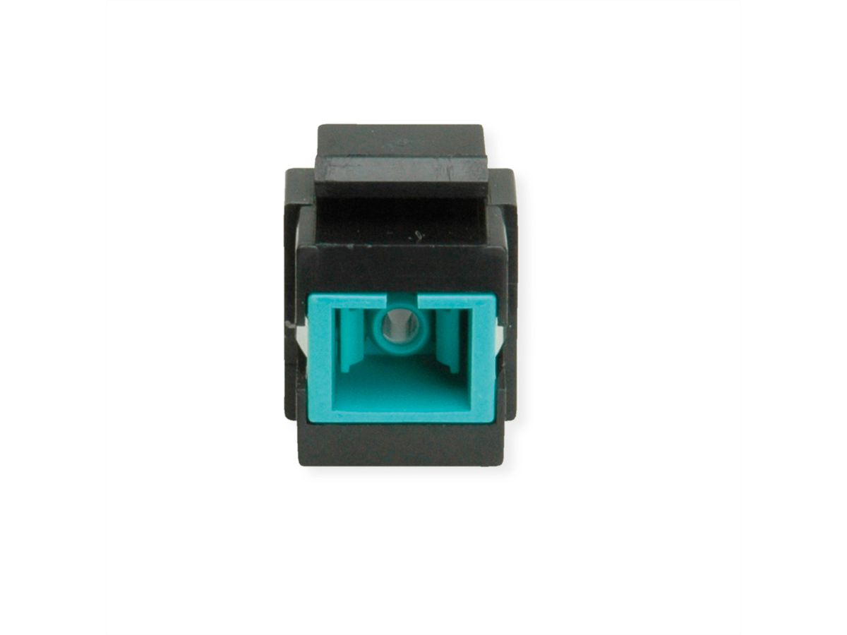 ROLINE Keystone LWL-Adapter SC/SC Simplex, Multimode, OM3