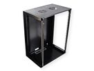 VALUE Wandgehäuse 15 HE (HxBxT) 768x570x600mm, Bausatz, schwarz