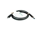 ROLINE GREEN USB 3.2 Gen 1 Kabel, A-C, ST/ST, schwarz, 1 m