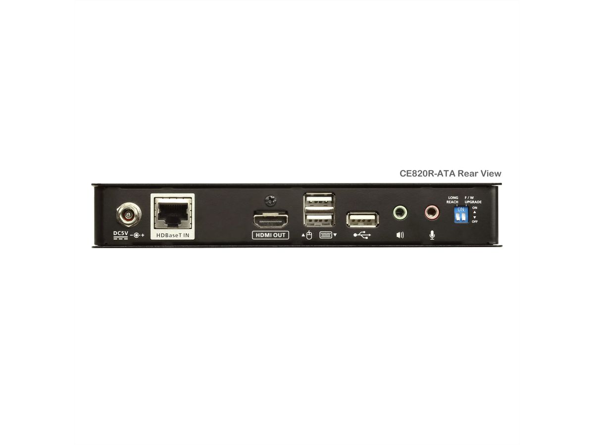 ATEN CE820R USB HDMI HDBaseT 2.0 KVM Extender, ohne Ethernet Port, Remote only