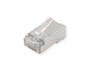 ROLINE Modular Plug geschirmt Kat.6A (Class EA), für Massiv-/Litzendraht, 10 St.