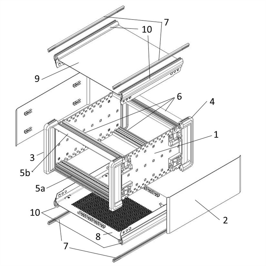 SCHROFF RPRO STYLE 4HE 84TE 235T F-T/T S.L.