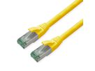 ROLINE RM Patchkabel Kat.6A S/FTP (PiMF), gelb, 5 m