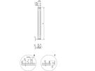 SCHROFF Frontplatten, U-Profil, schirmbar - TEILFRONTPLATTE 3HE 2TE