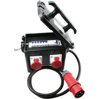 BACHMANN Vollgummiverteiler 32A 3Ph, 1x16A 5p400V, 1x32A 5p400V