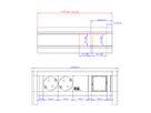 BACHMANN DESK 2xCEE7/3 1xCM GST18, schwarz