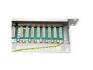 VALUE Kat.6A (Class EA) 19"-Patchpanel, 24 P, geschirmt, grau