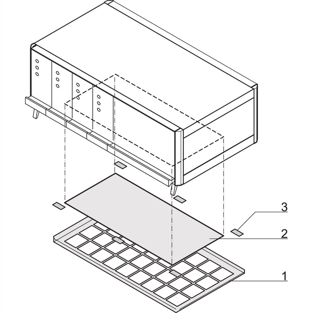 SCHROFF Luftfilter für ratiopacPRO air - RATIOPAC PRO LUFTFILTER 42TE