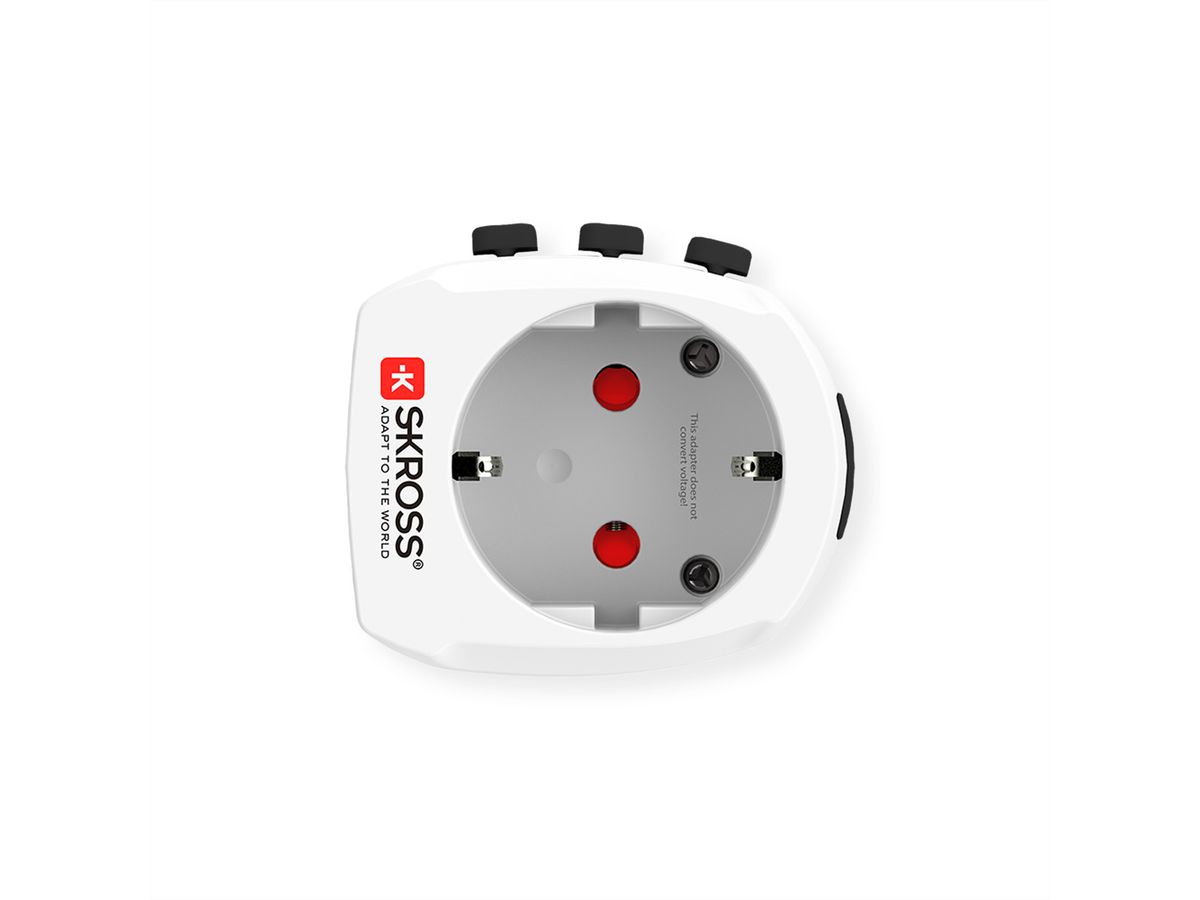 Skross PRO Light World Universal Reiseadapter, Weltweit