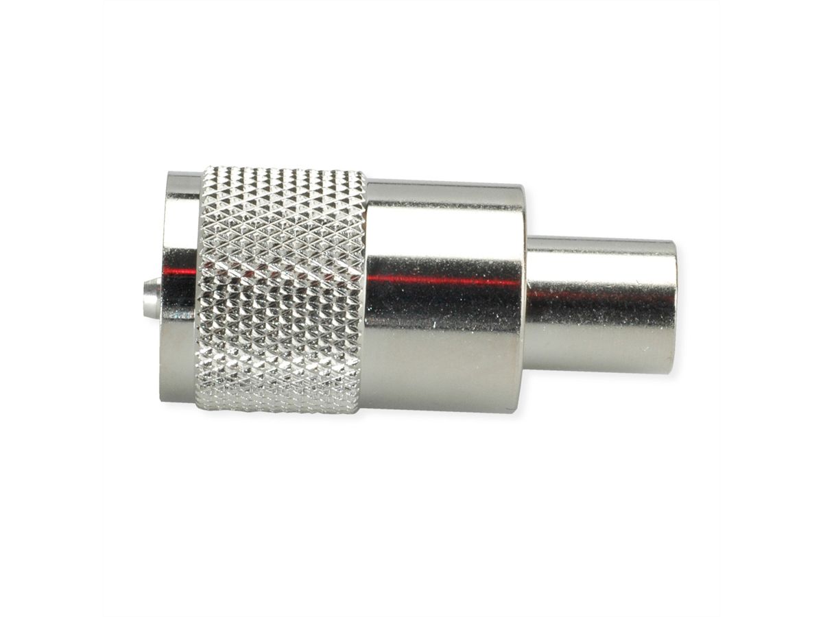 TELEGÄRTNER UHF-Stecker RG58C/U-59B/U, PTFE Lötanschluss