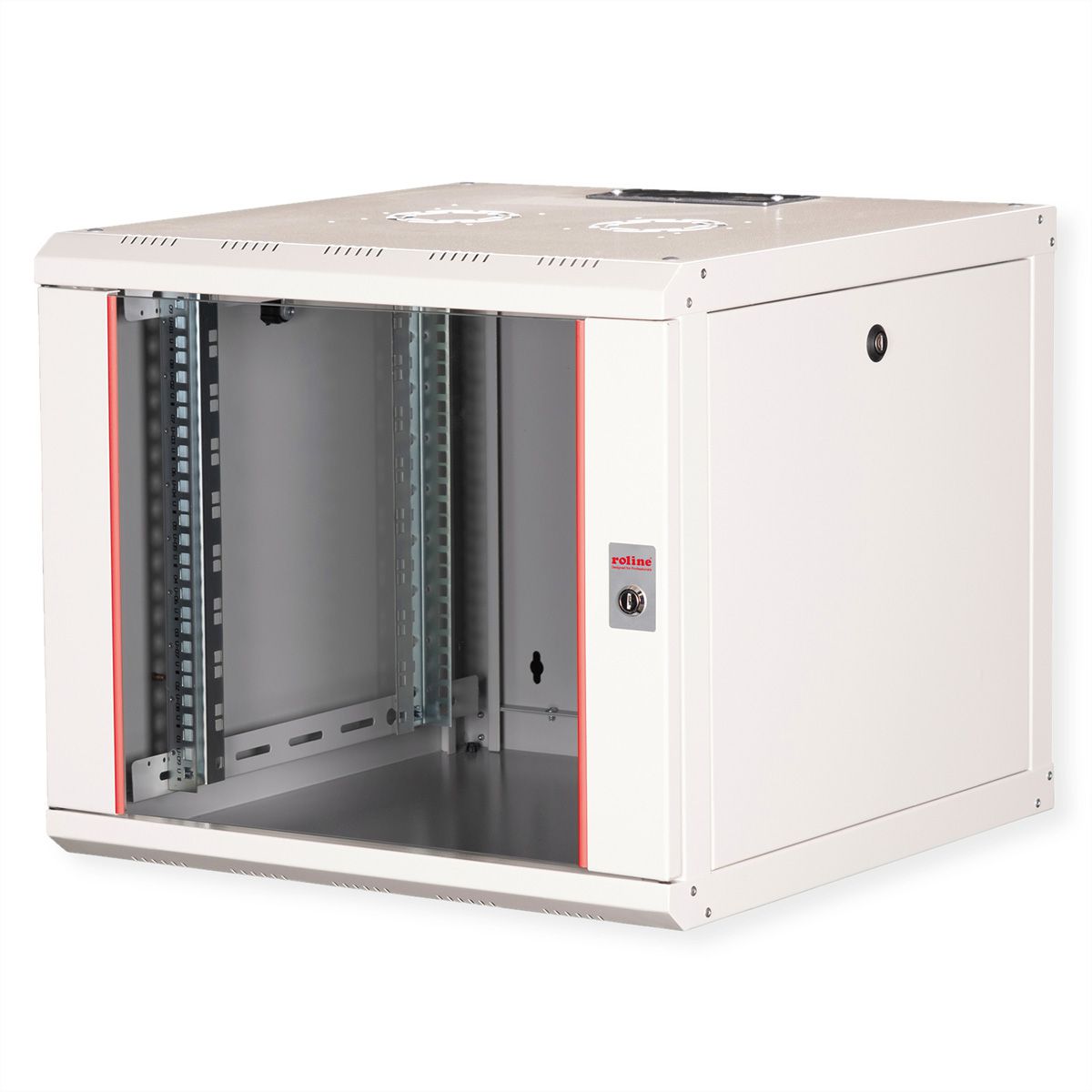 ROLINE 19-Zoll Wandgehäuse Pro 9 HE, 600x600 BxT grau