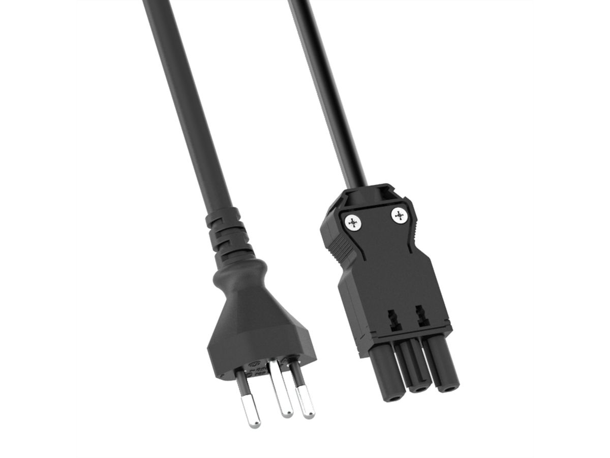BACHMANN Zuleitung H05VV-F 3G1,0mm² L: 1,5m sw GST18/T12