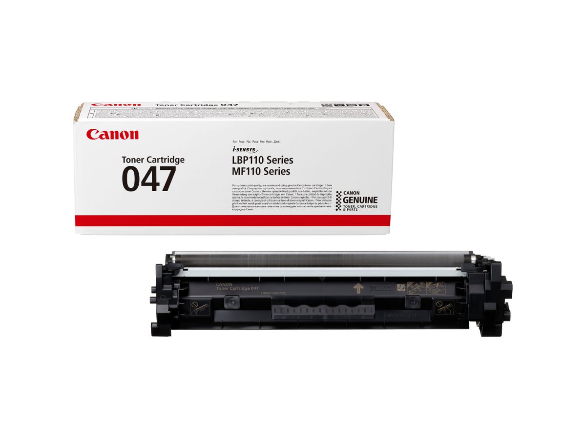 Canon 047 Toner-Cartridge, Schwarz