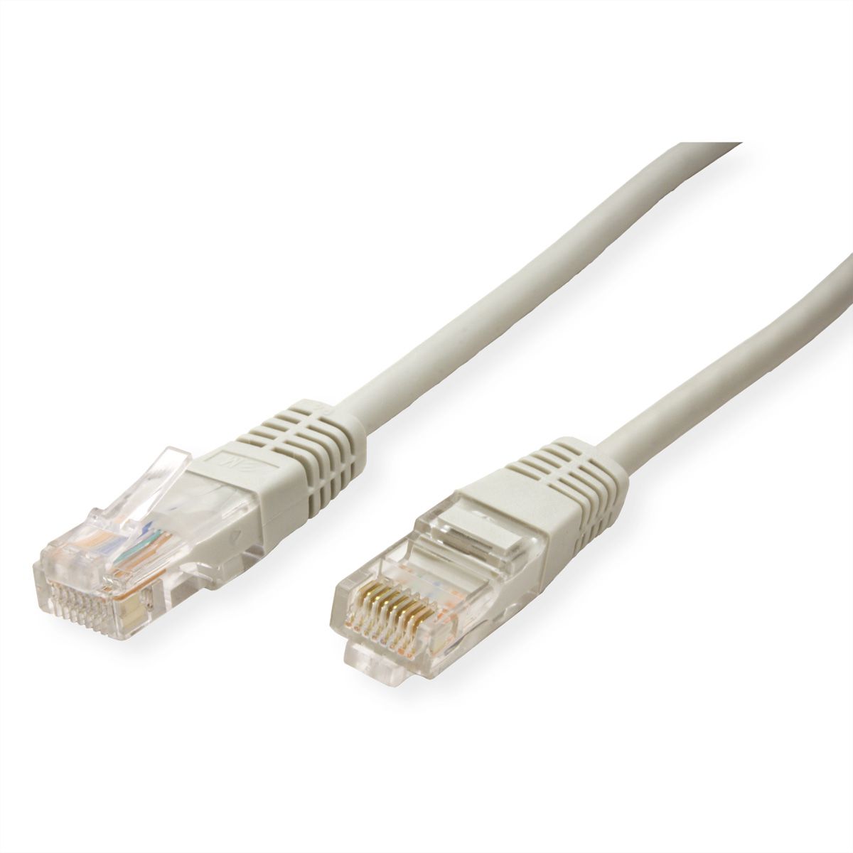 ROLINE Patchkabel Cat.5e (Class D) UTP, PoE, grau, 2 m