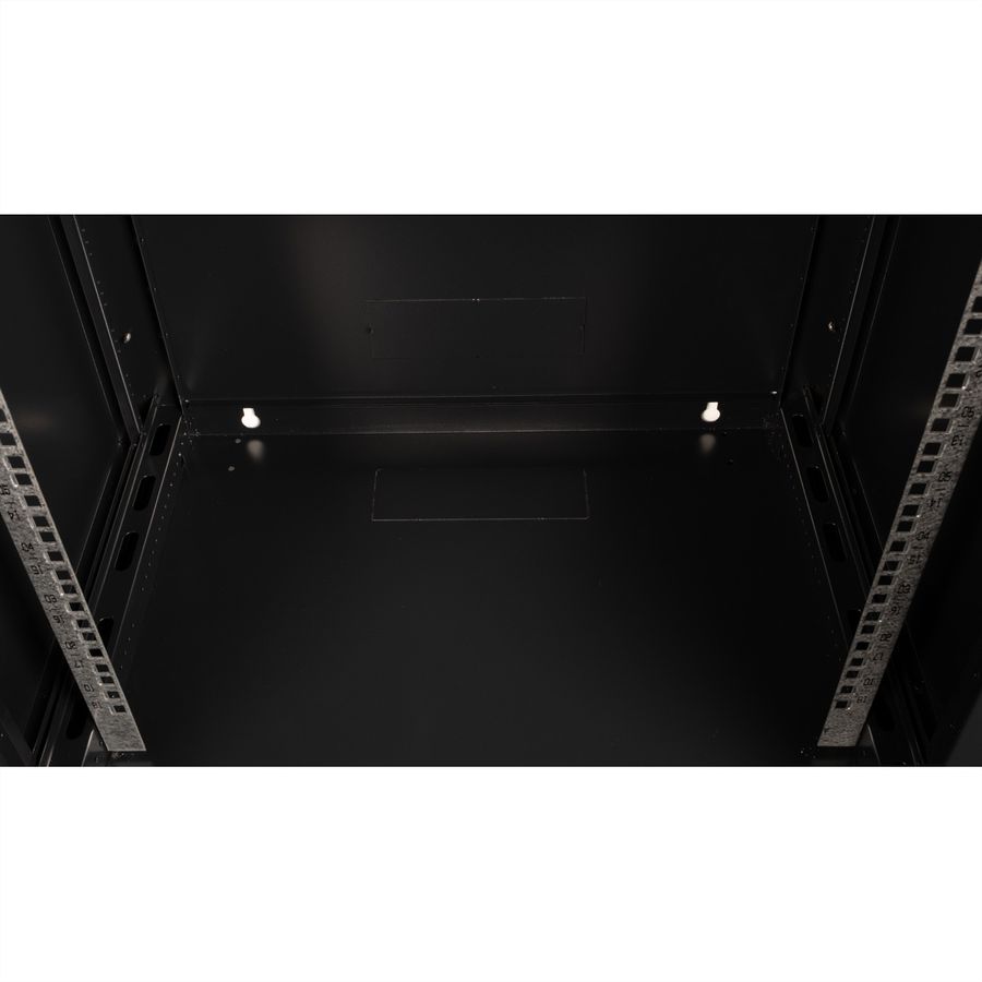 VALUE 19-Zoll Wandgehäuse 18HE, 600x450mm schwarz, Bausatz