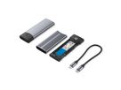 STANDARD Externes SSD-Gehäuse, M.2, NVMe zu USB 3.2 Gen 2x2, Typ C