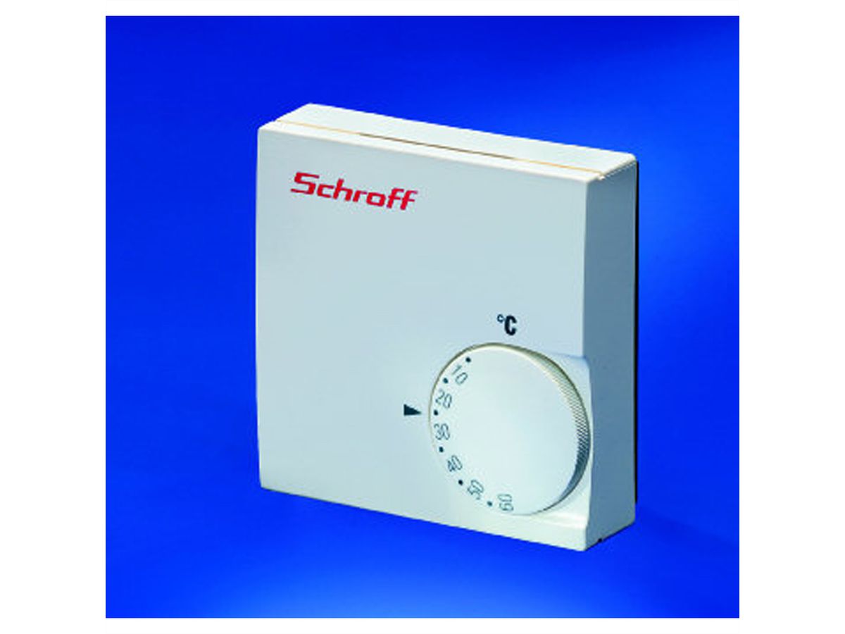SCHROFF Thermostat mit integriertem Temperaturfühler - THERMOSTAT M.TRAGSCHIEN.230V