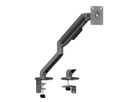 STANDARD Monitorarm, Mechanische Feder, 17–32 Zoll, max. 10 kg, schwarz