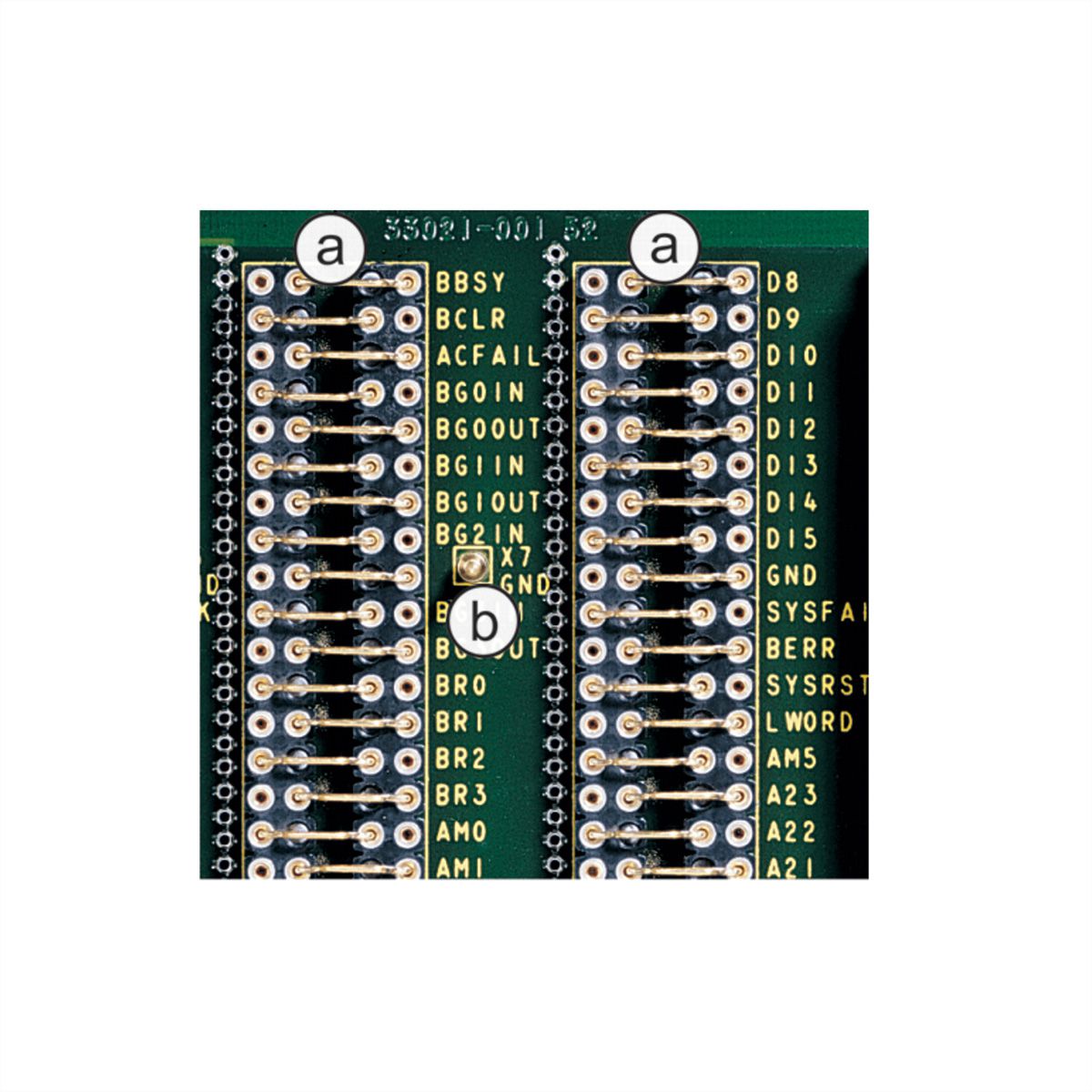SCHROFF TESTADAPT.6HE 160T VME J1/J2