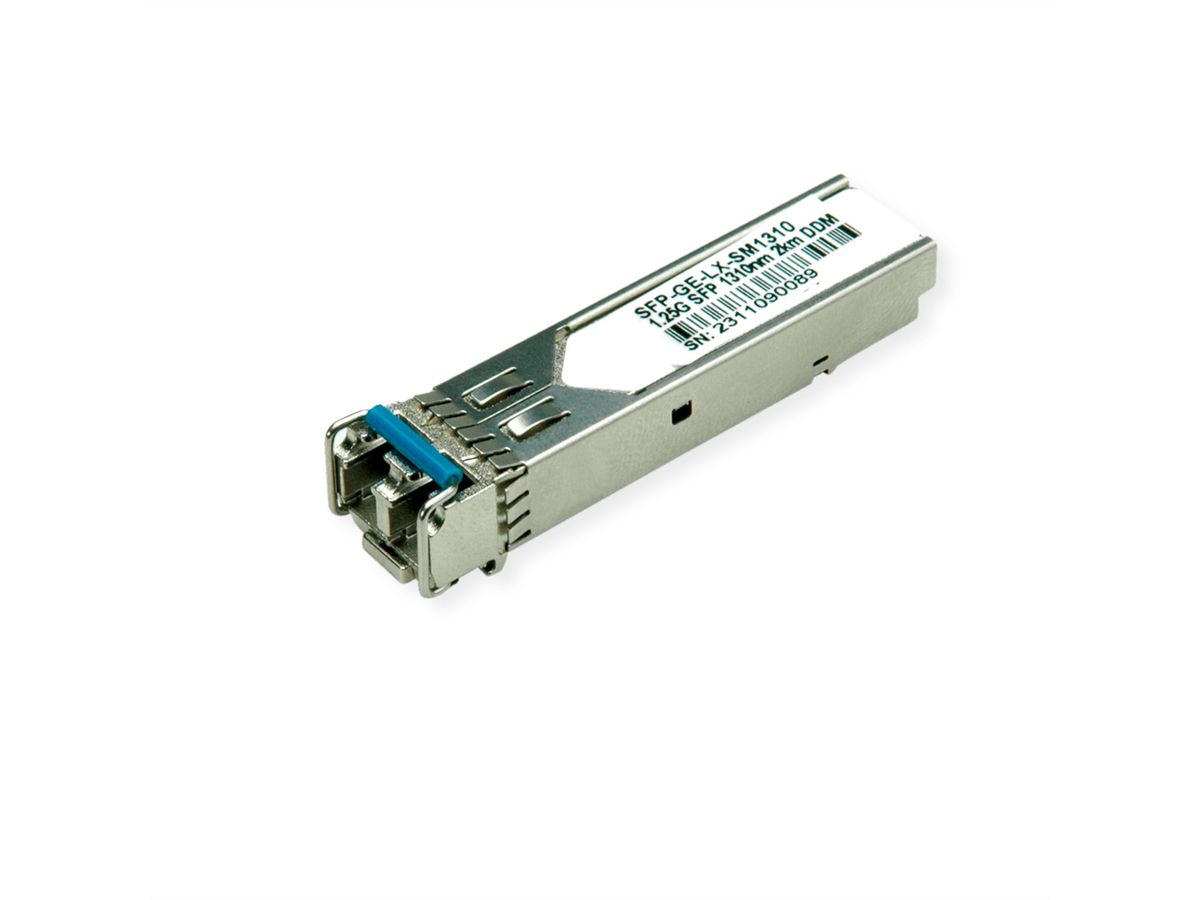 VALUE SFP Modul (MiniGBIC) LX/LC, 1/1,25G, Single Mode 1310nm, max. 2km