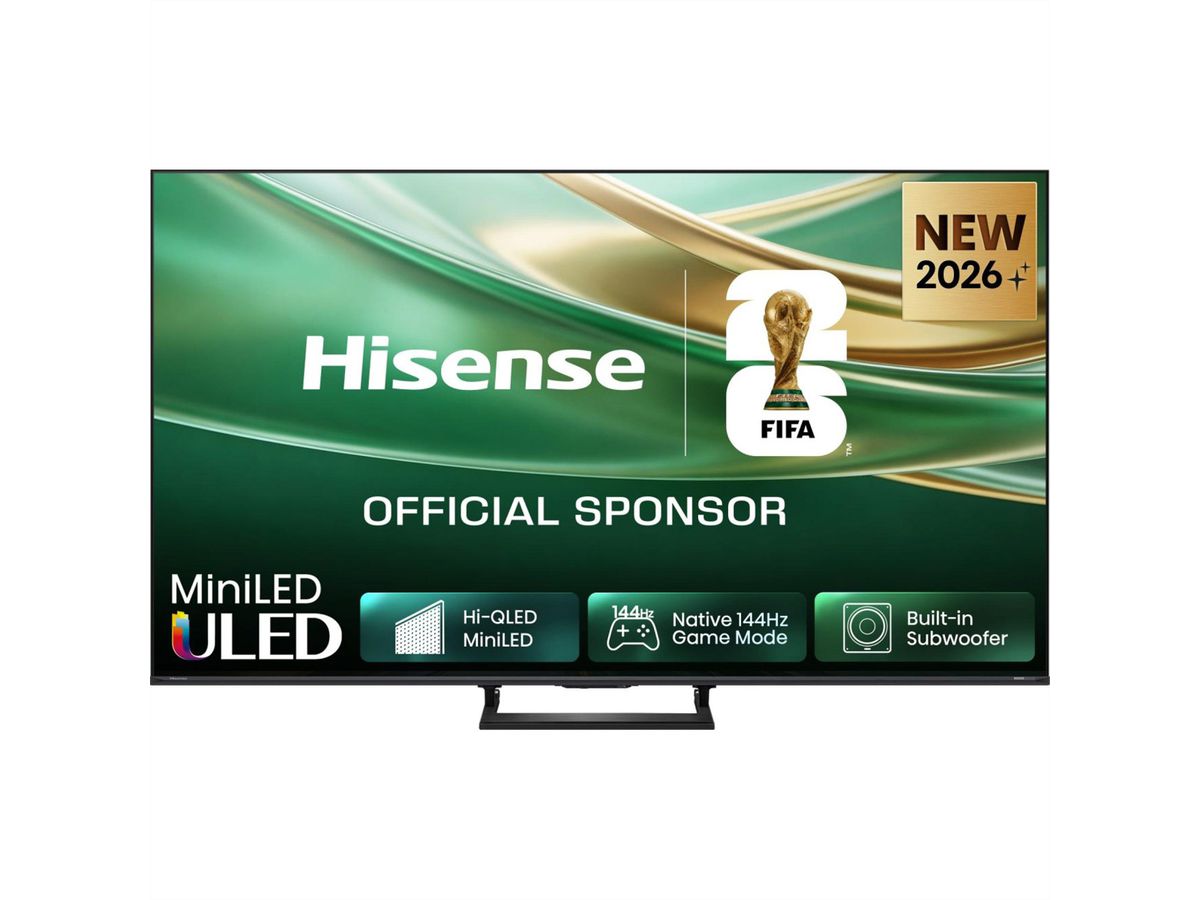 Hisense TV 85E8S 85", Mini-LED 4K, 144Hz, 600 Nits