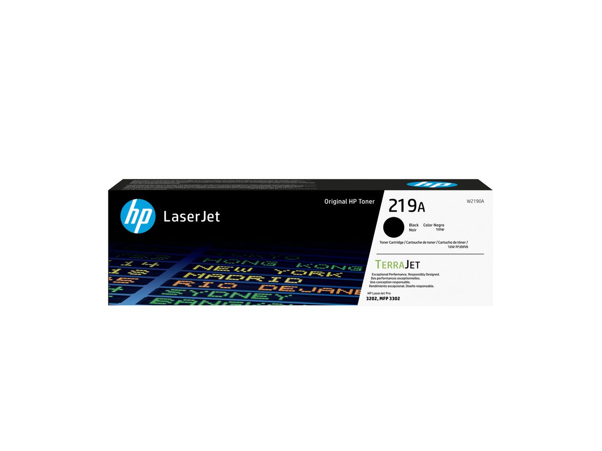 HP 219A Schwarz Original LaserJet-Tonerkartusche