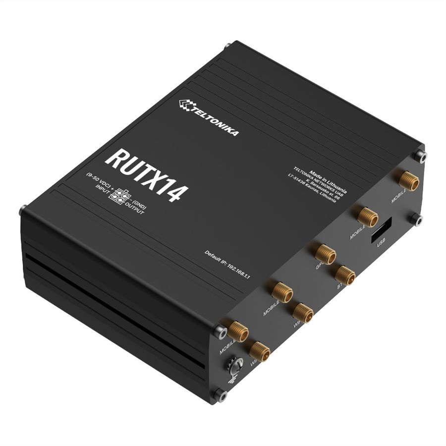TELTONIKA RUTX14 LTE/4G CAT 12 Industrie Router