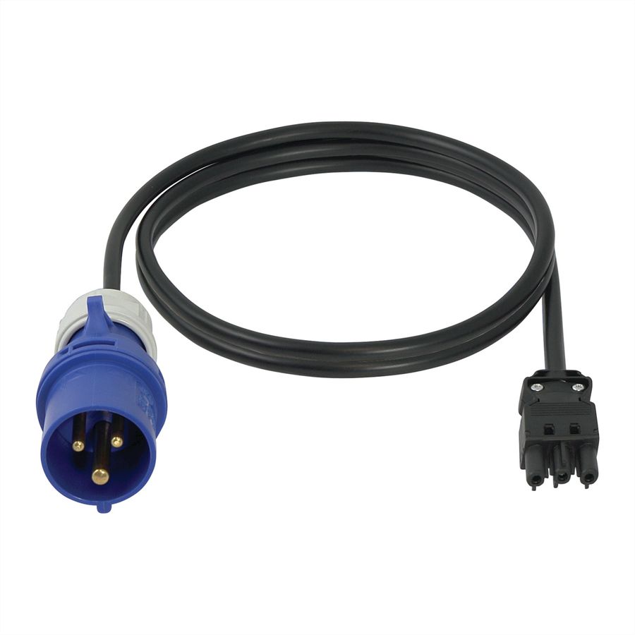 SCHROFF Anschlussleitungen für Wieland Steckdosenleisten - KABEL GST18-IEC60309 5,0M