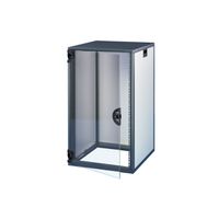 SCHROFF 19"-Schrank, mit Rauchglastür und Rückwand - NOVASTAR 43HE553B600T 7021-35
