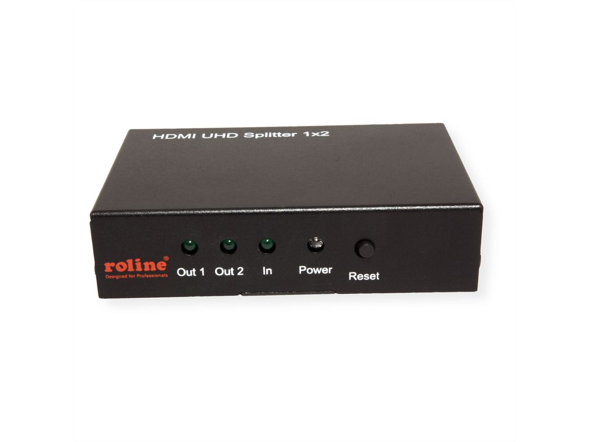 ROLINE 4K HDMI Video-Splitter, 2fach